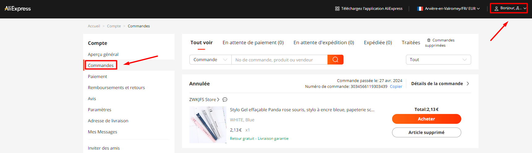 Historique Des Commandes Sur Aliexpress Comment Le Consulter Ou Le