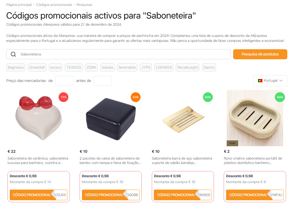 Saboneteira para banheiro cupons AliExpress