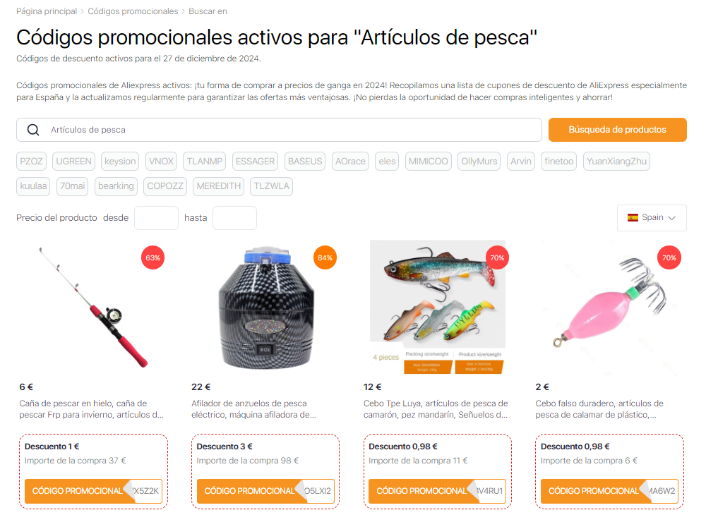 Redes de pesca de tres capas Aliexpress descuento