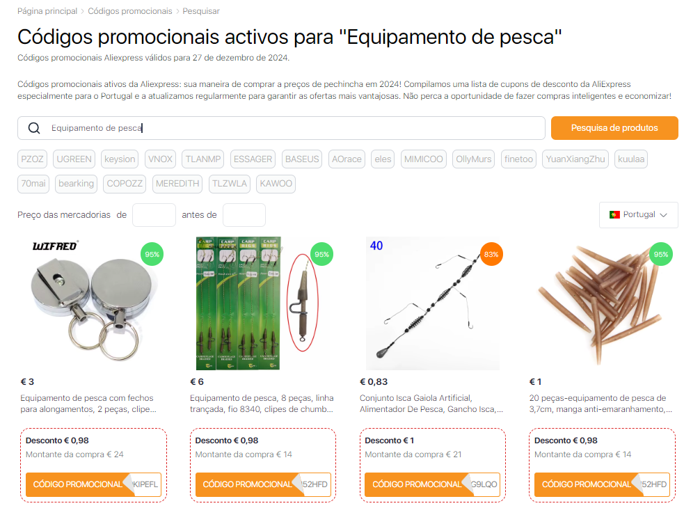 Redes de pesca de três camadas AliExpress promo codes