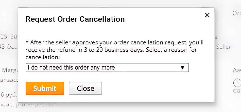 What? So they cancel my order and refuse to refund, is there