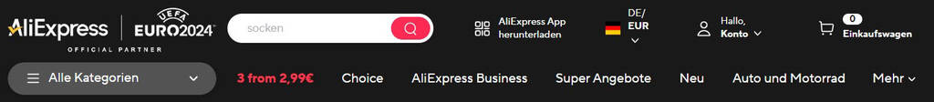 Wie man die Währung auf Aliexpress ändert