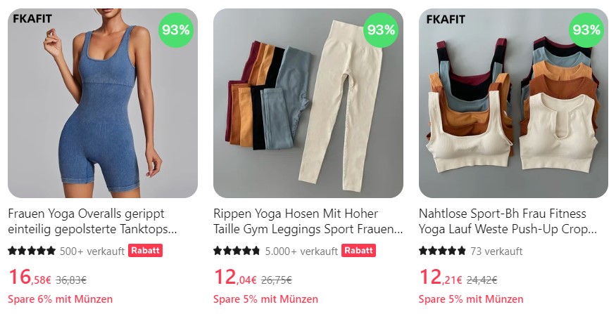 besten Bekleidungsgeschäfte Aliexpress sport