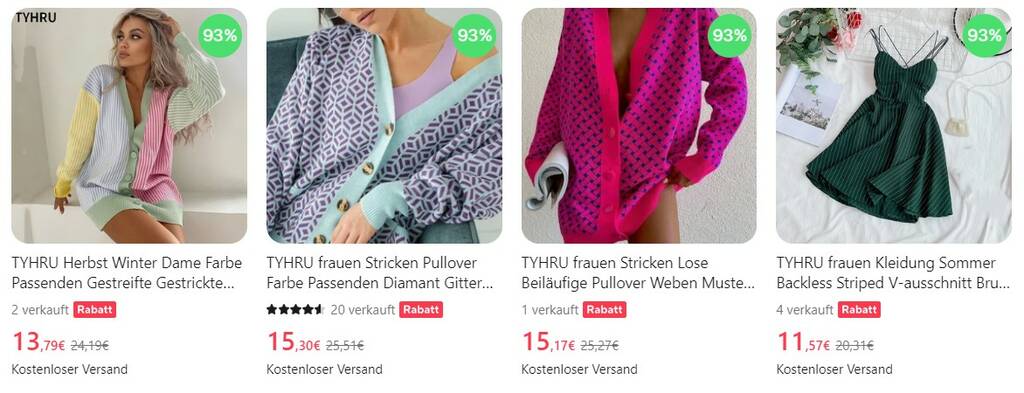 besten Bekleidungsgeschäfte Aliexpress