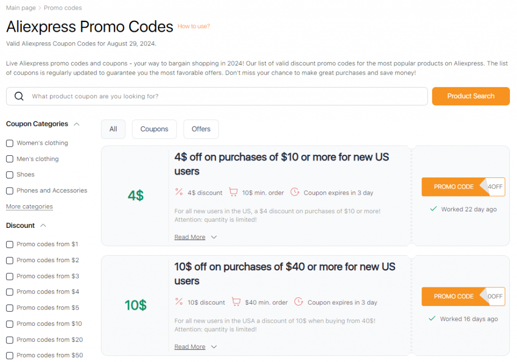 New user coupon code aliexpress online