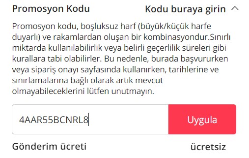 Aliexpress kuponları nasıl çalışır Ödeme sayfasında