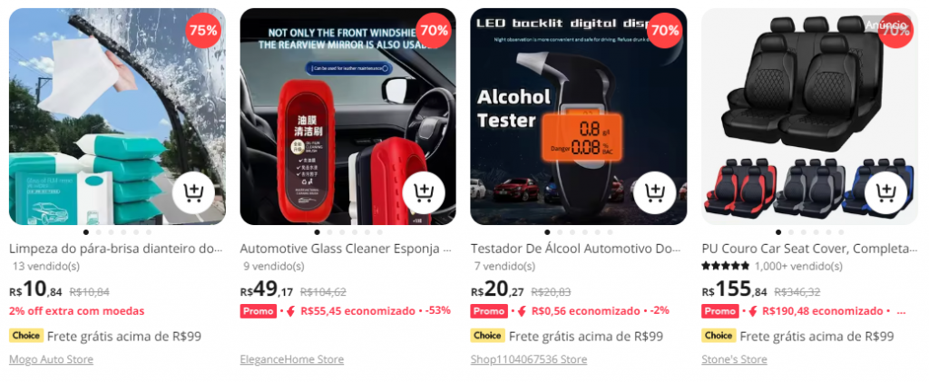 que pedir no Aliexpress