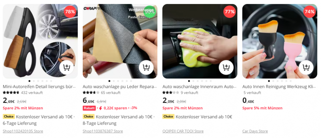 Was man bei Aliexpress bestellen kann - auto