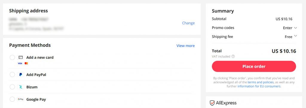 How to order on Aliexpress