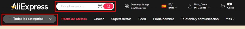 Cómo hacer un pedido en Aliexpress  