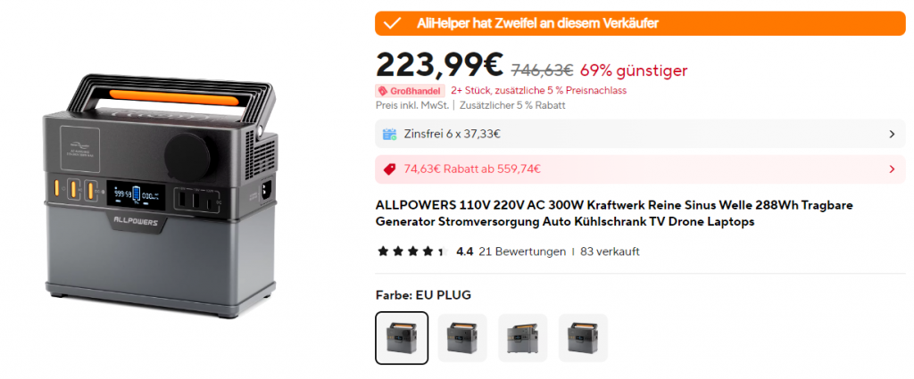 Black Friday auf Aliexpress