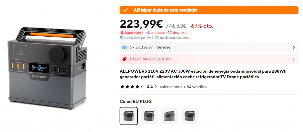 Black Friday en Aliexpress