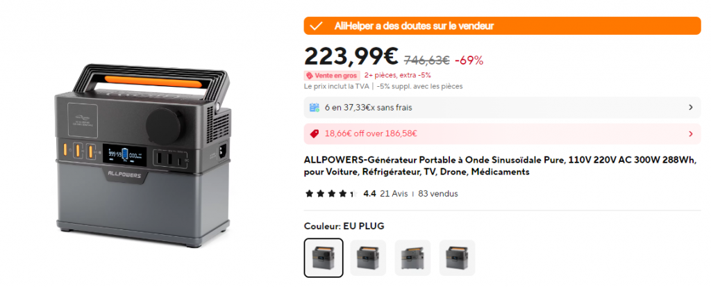 Black Friday sur Aliexpress