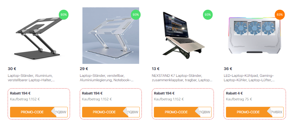 Aliexpress Promo-Codes zu kaufen Laptop-Ständer