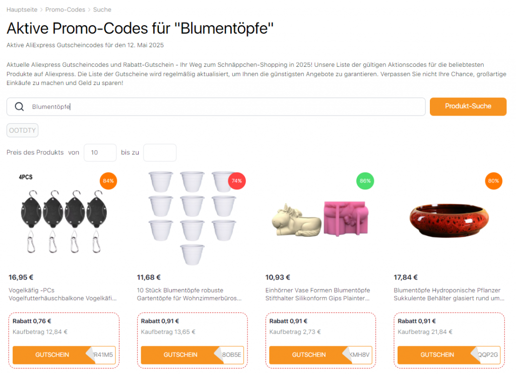 Wie man die richtigen Blumentöpfe auswählt - Aliexpress Promo-Codes