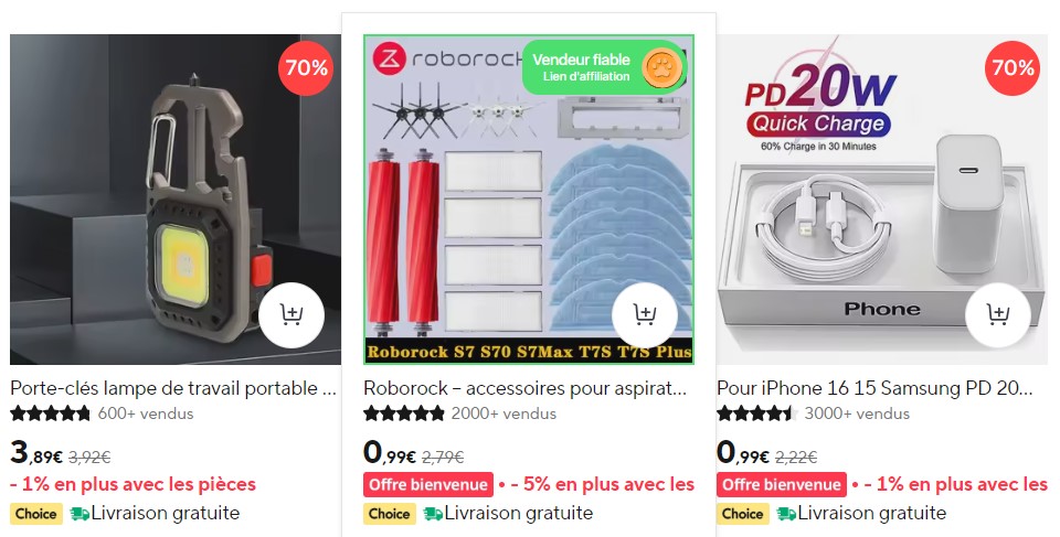 DOGI bonus sur AliExpress