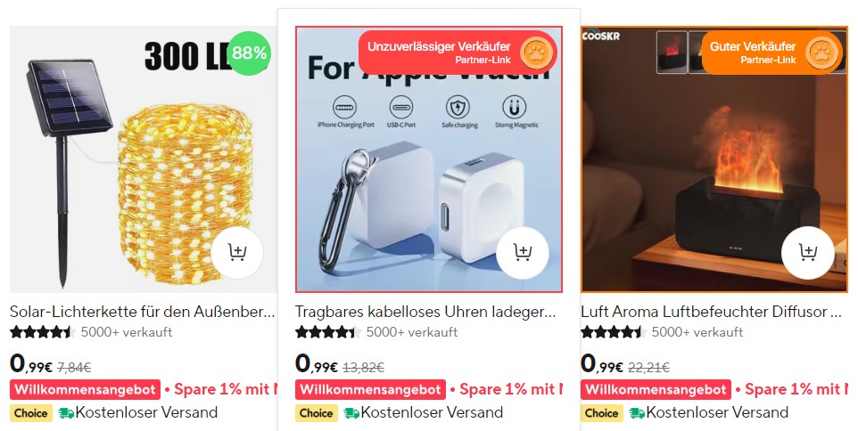 Boni von AliExpress