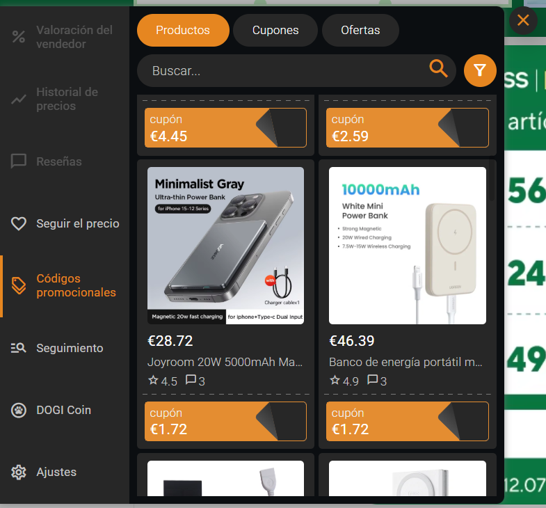 Cupones Aliexpress AI