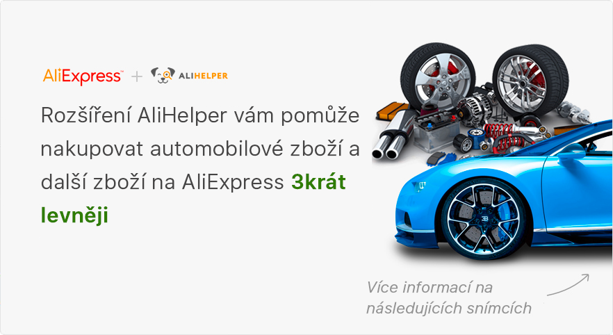 AliHelper helps you buy any goods 3 times cheaper!
