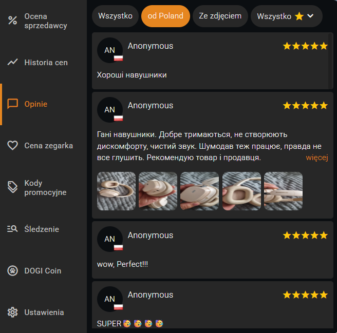 Lista podobnych produktów